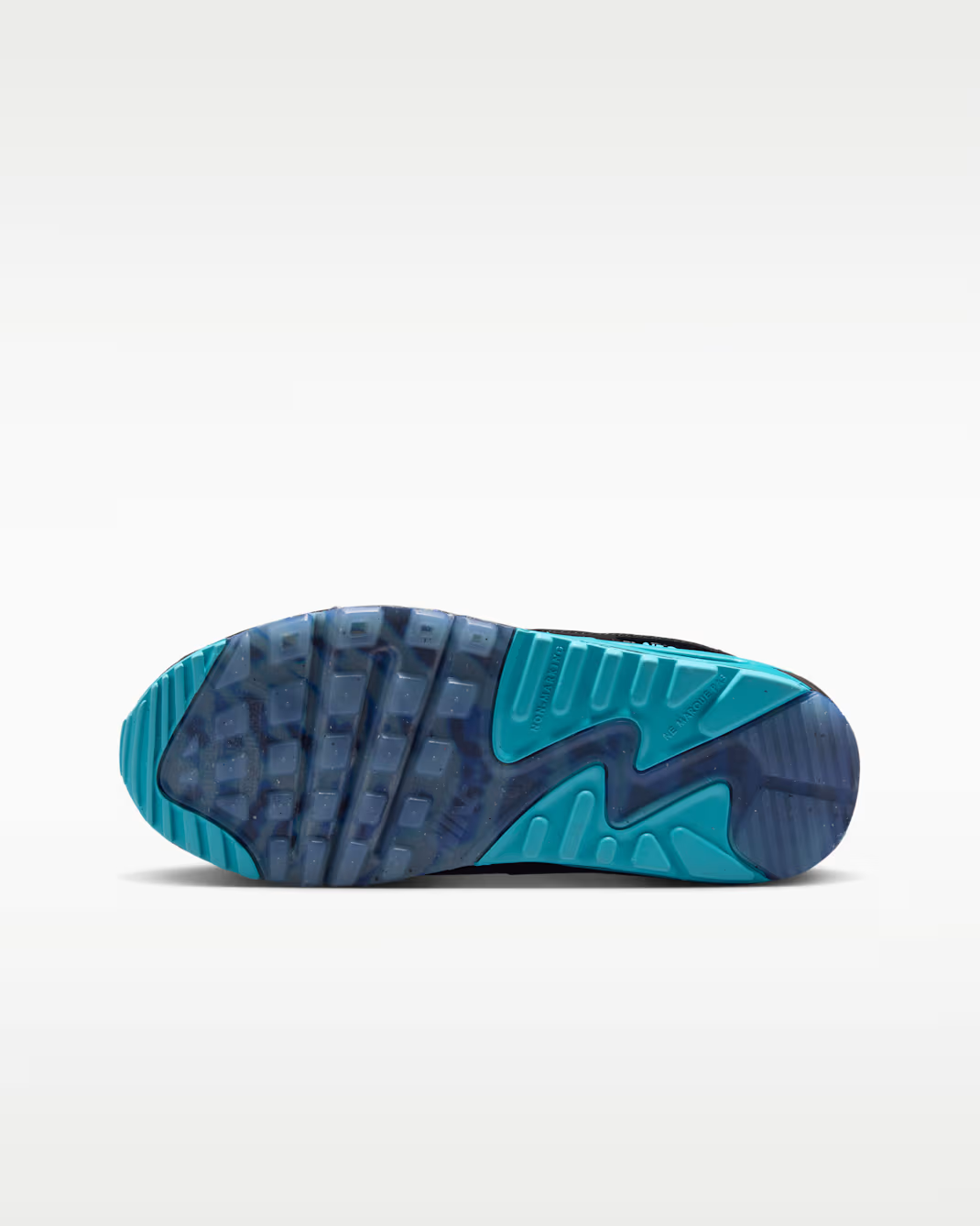 IM7744-001 Nike GS Air Max 90 SE "Black/Gamma Blue" (Kids)