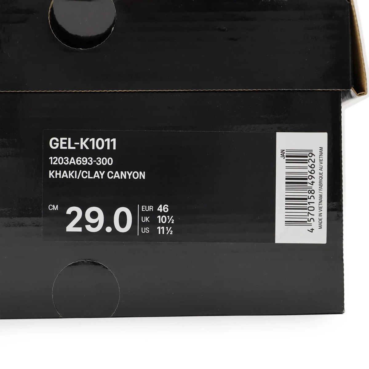 1203A693-300 Gallery Dept. Asics Gel-K1011 Khaki Clay Canyon (Men's)