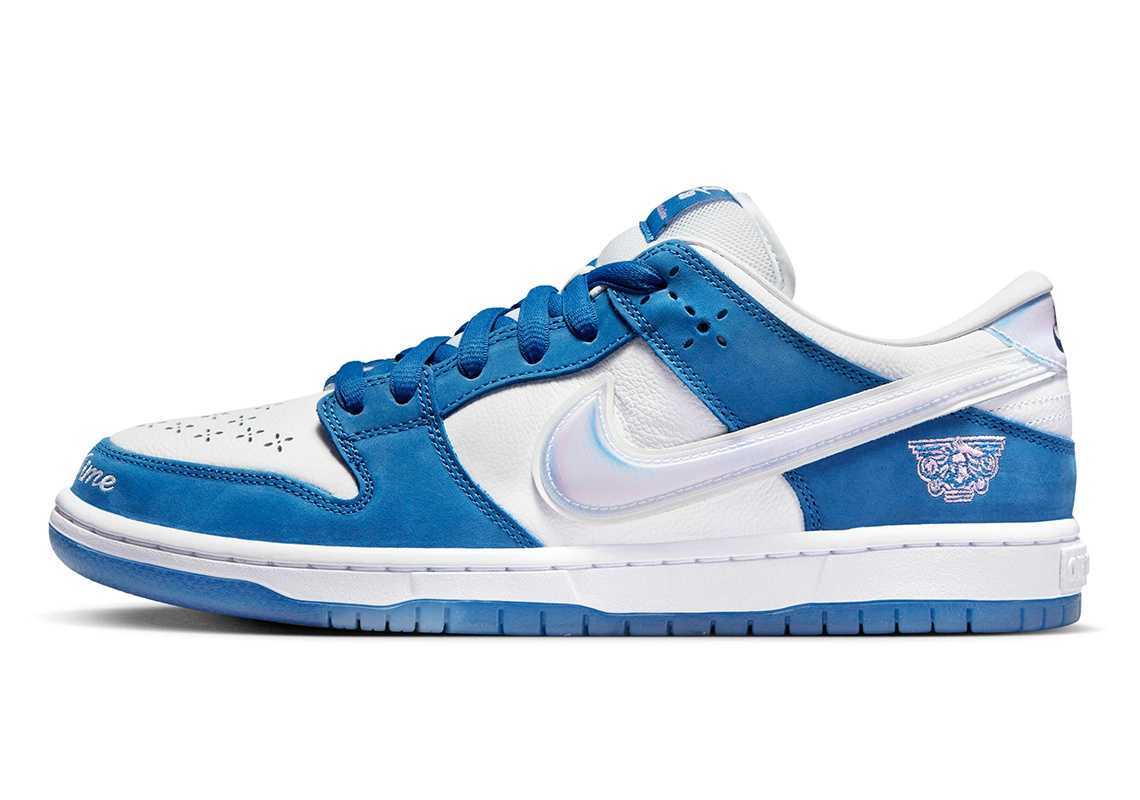 FN7819-400 Born x Raised Nike SB Dunk Low Pro QS One Block At a Time (Men's)