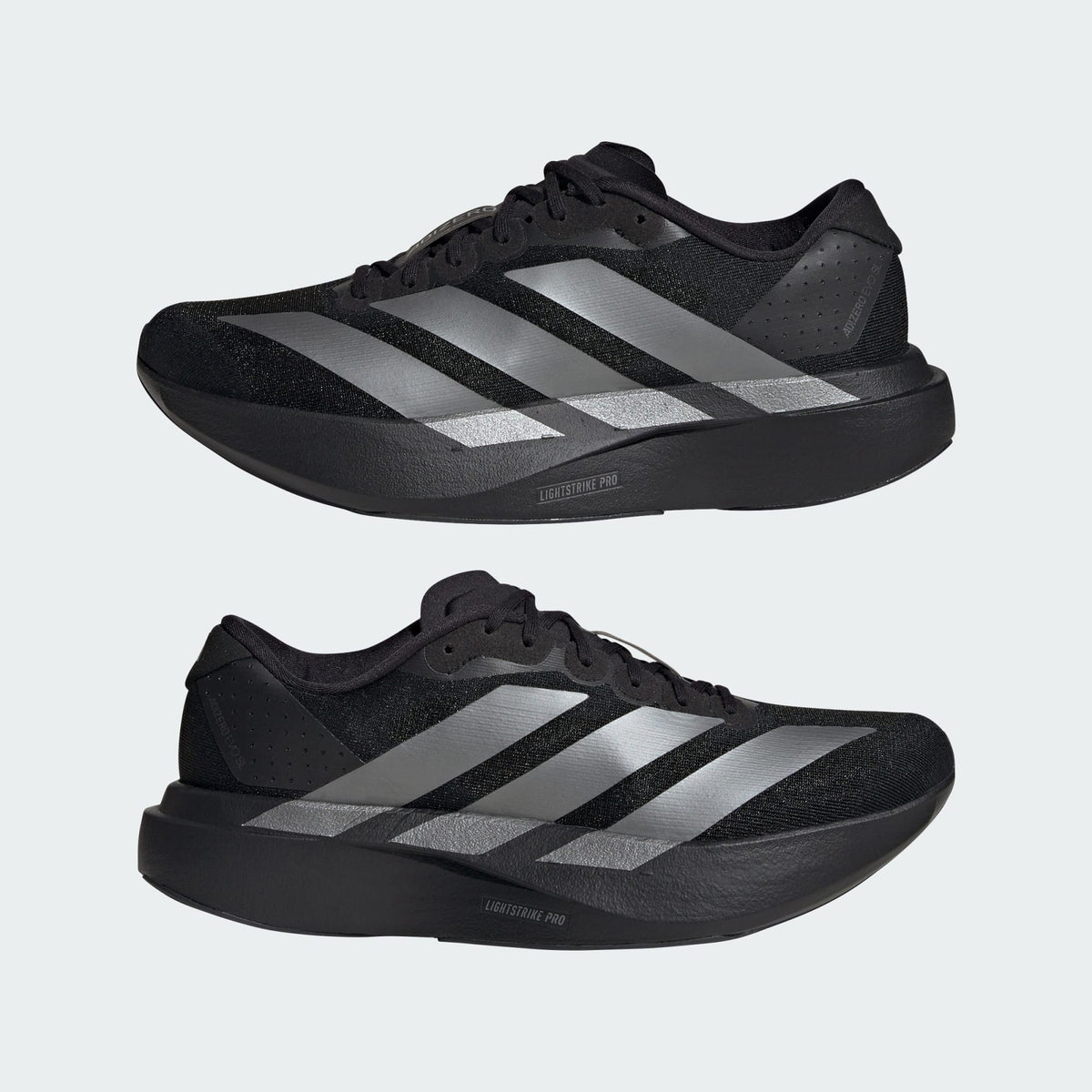 JP7147 adidas Adizero EVO SL Core Black Iron Metallic Core Black (Women's)