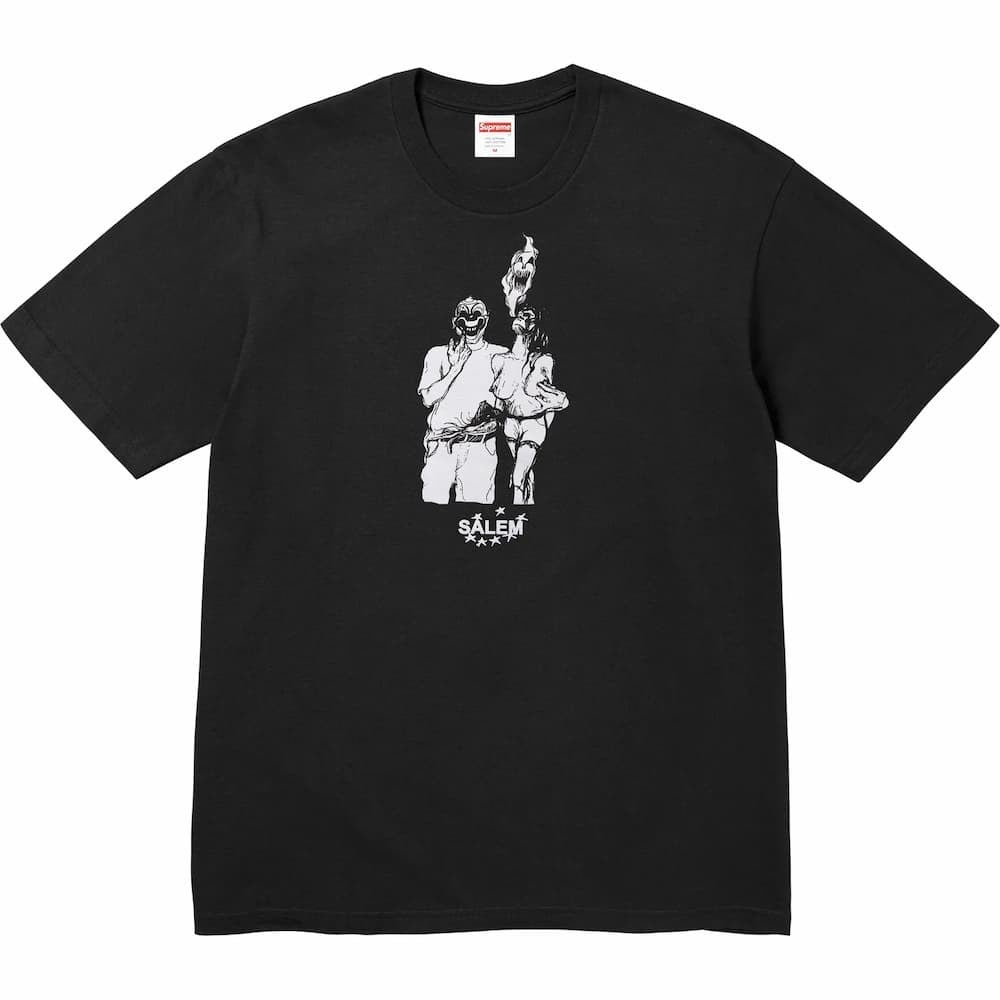 Supreme SALEM Tee Black