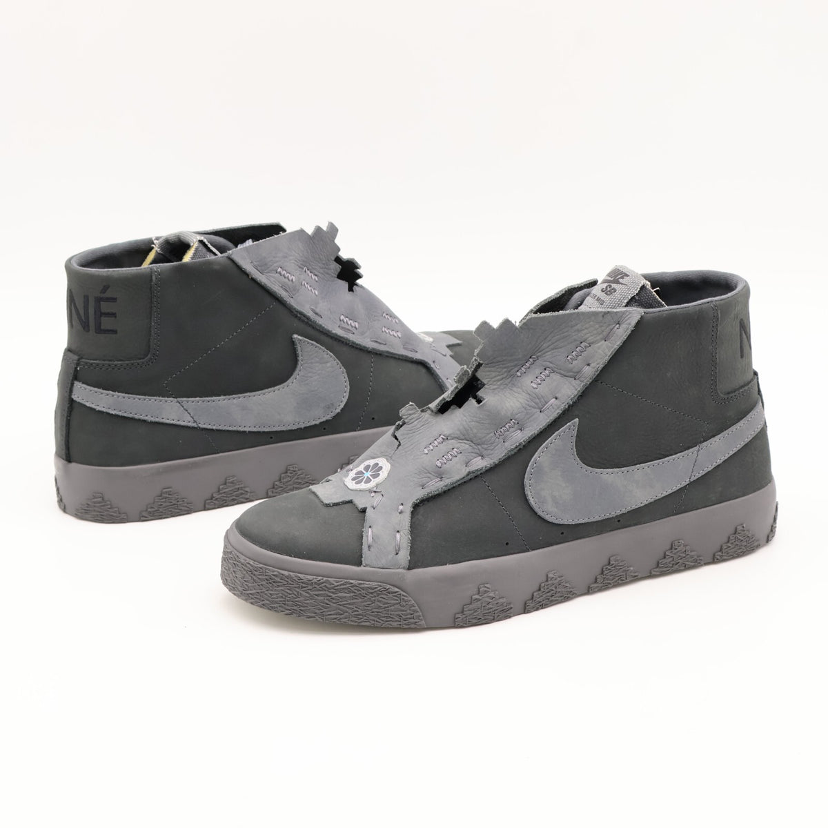 FQ0792-001 Diâorr Greenwood Nike SB Zoom Blazer Mid QS Dark Grey (Men's)