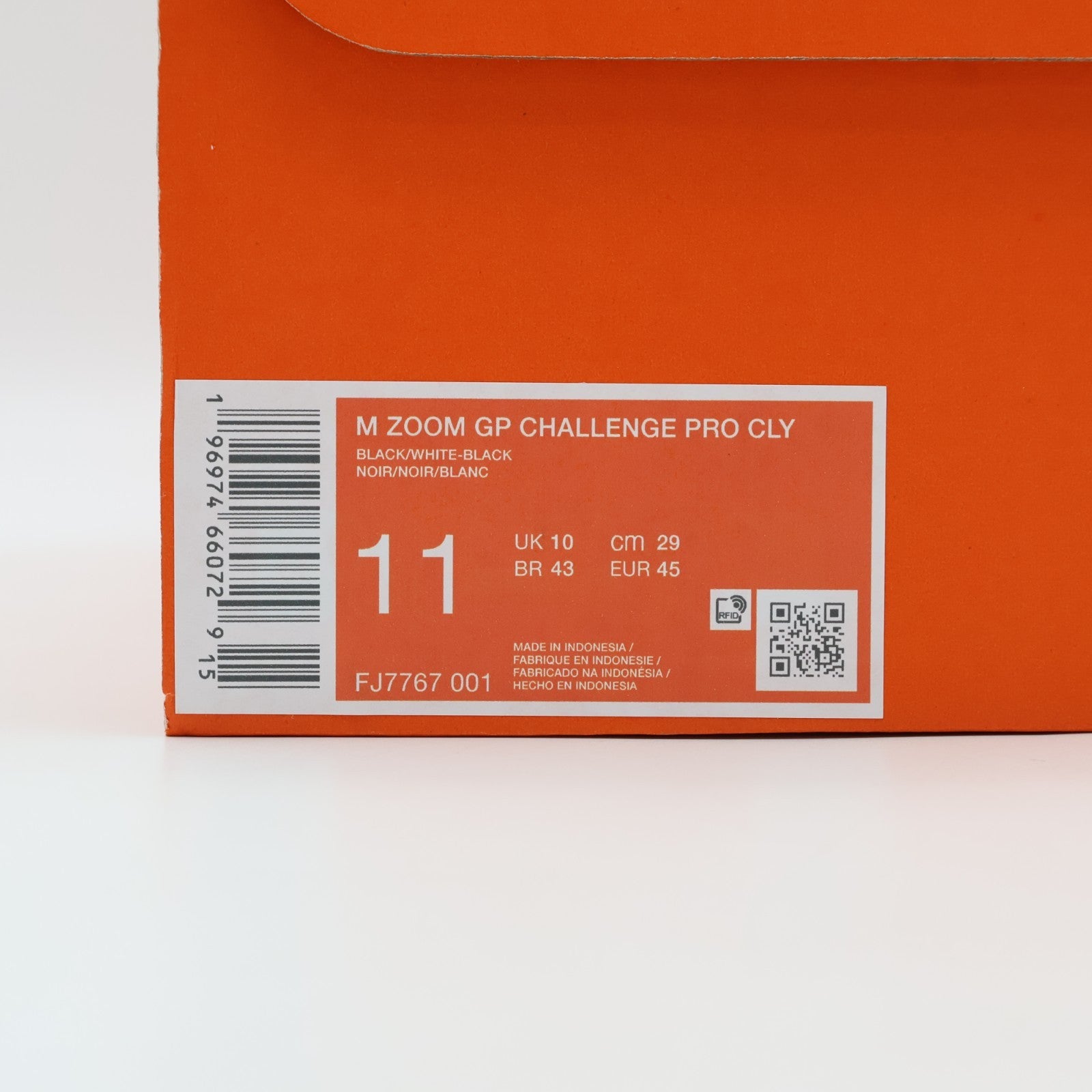 FJ7767-001 Nike Zoom GP Challenge Pro Clay Court Tennis Shoes (Men's)