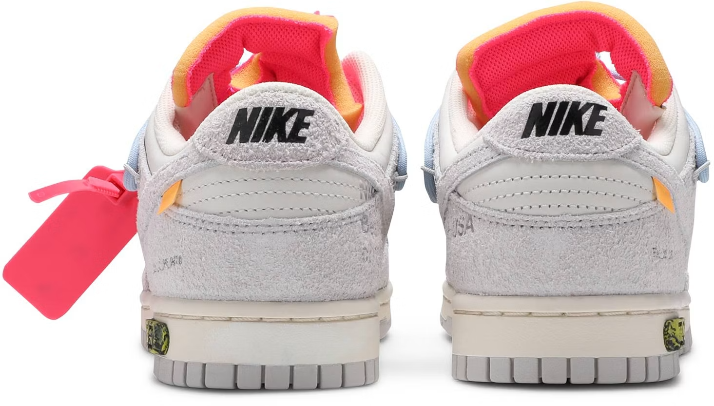 DJ0950-113 Off-White Ã Nike Dunk Low 1 of 50 "Lot.38" (Men's)