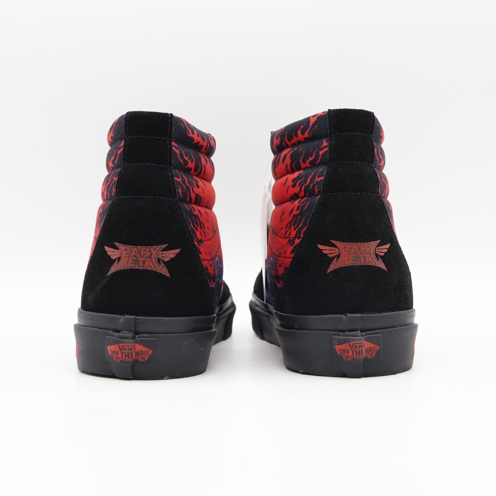 703001-0001 BABYMETAL Vans Sk8-Hi Black Red (V38CF BABYMETAL) (Men's)