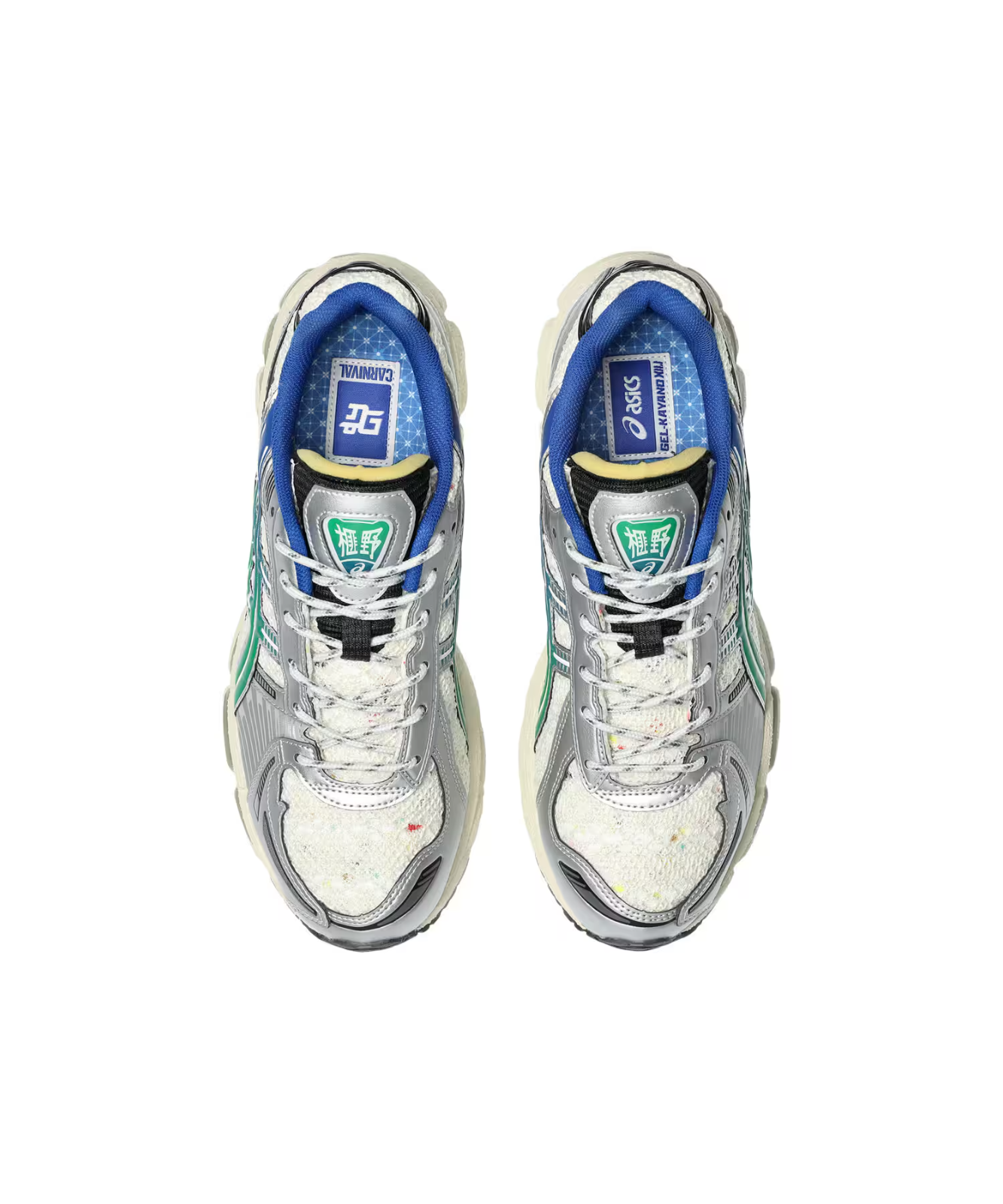 1203A916-100 Carnival Ã Asics Gel-Kayano 12.1 Multi Color (Men's)
