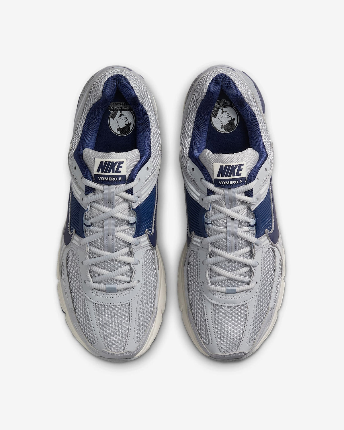 FB9149-003 Nike Zoom Vomero 5 Vast Grey Wolf Grey Pale Ivory Blue Void (Men's)