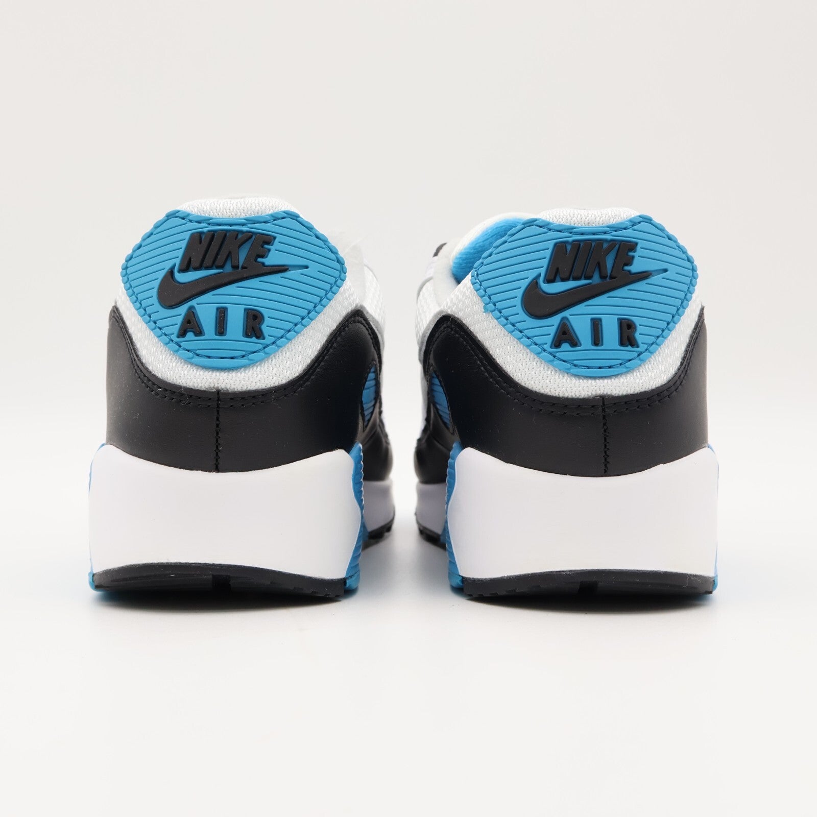 CJ6779-100 Nike Air Max 90 Laser Blue Black White Grey Fog Cyan Sky (Men's)
