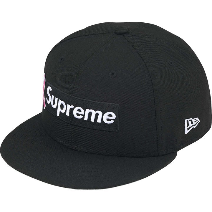 Supreme Breast Cancer Awareness Box Logo New Era Black