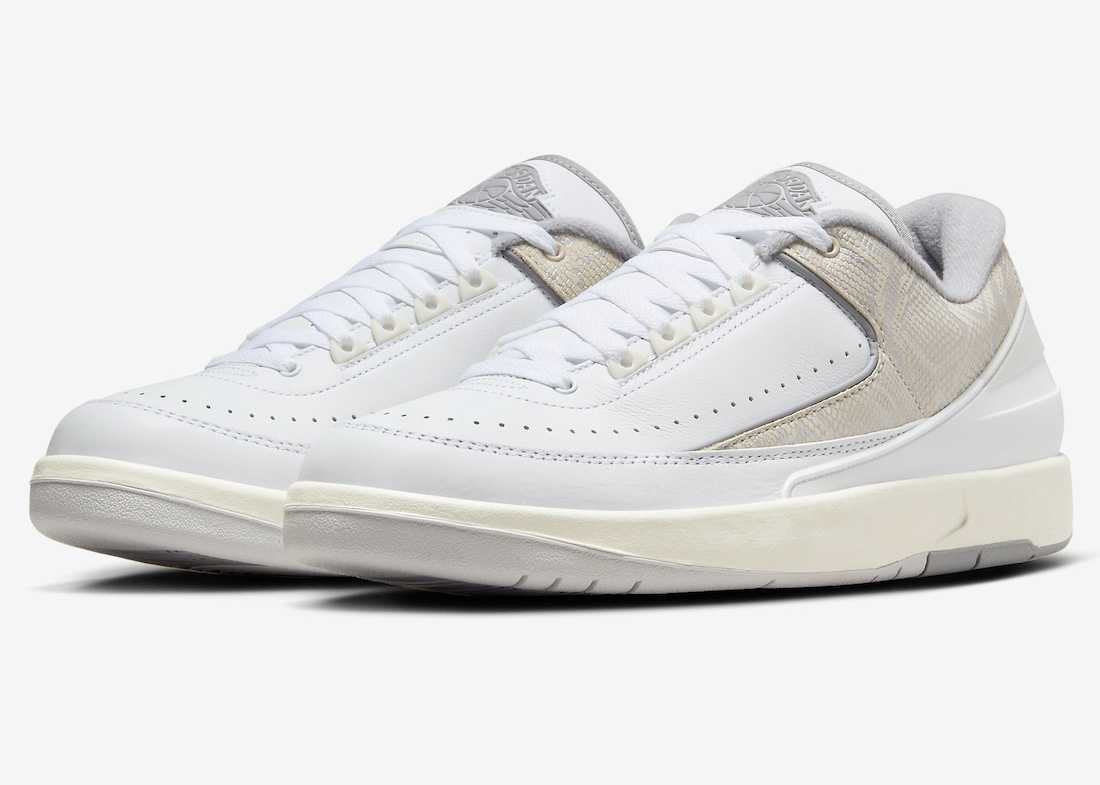 DV9956-100 Nike Air Jordan 2 Retro Low Python (Men's)