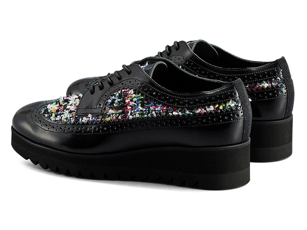 1182A679-001 Onitsuka Tiger Tiger Brogue Black Directoire Blue (Women's)