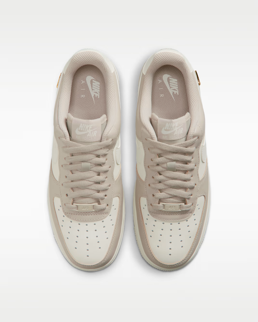IV5197-200 Nike Air Force 1 '07 "Cream 2/Metallic Gold" (Women's)