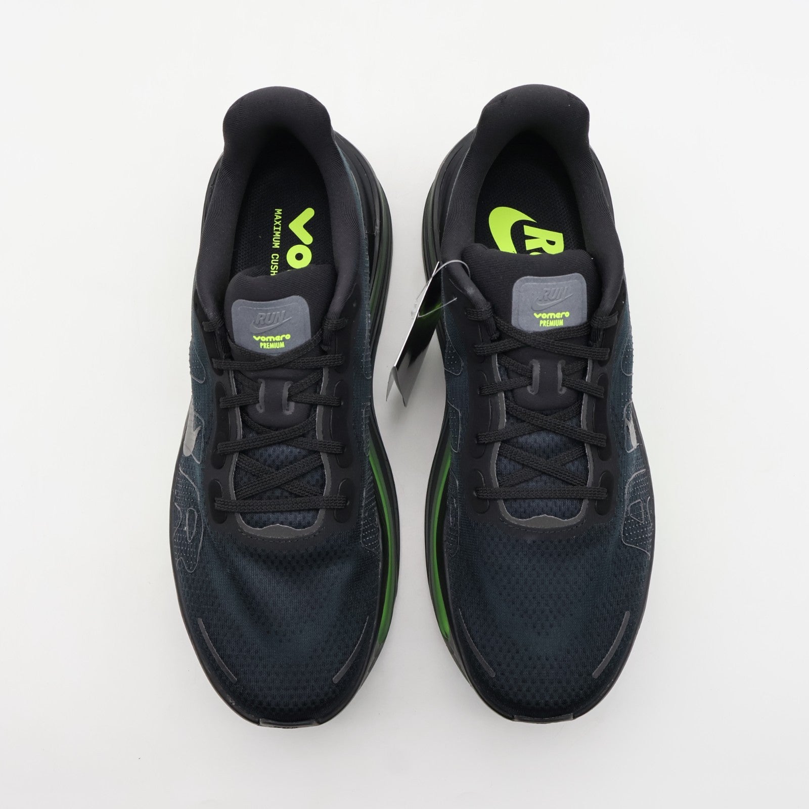 HQ2050-001 Nike Vomero Premium Black Coal Black Volt Iron Grey (Men's)