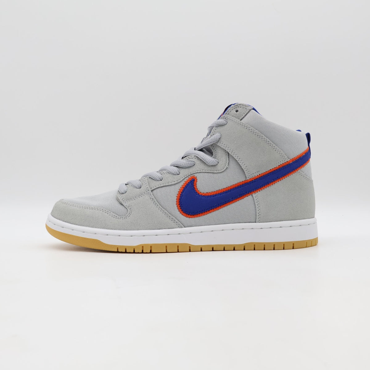 DH7155-001 Nike Dunk High SB New York Mets Rush Blue Orange Cloud Gray (Men's)