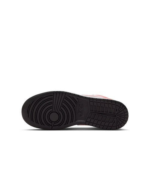 553560-025 Nike GS Air Jordan 1 Low Black White Pink Gaze