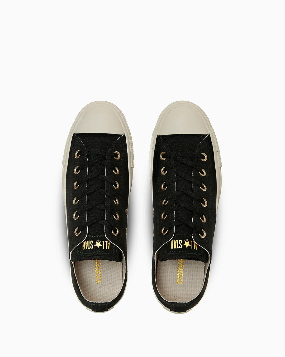 31315762 Converse All Star Goldlogolabel OX Black (Men's)