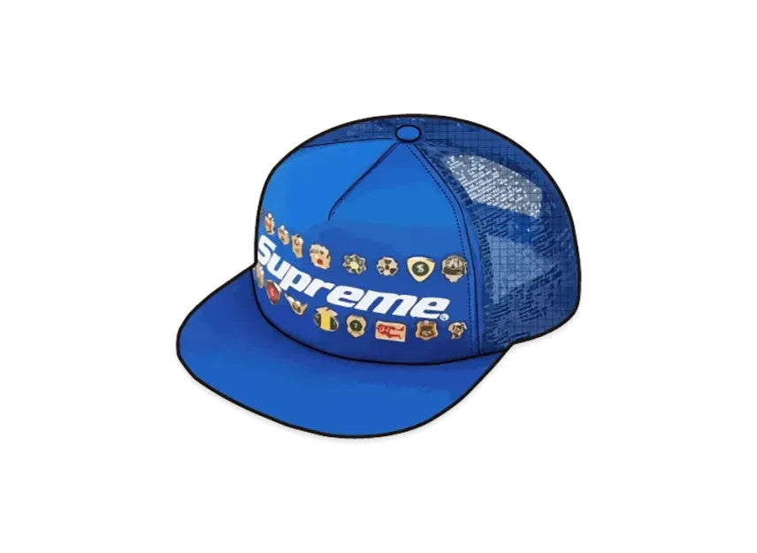 Supreme Pins Mesh Back 5-Panel "Royal"