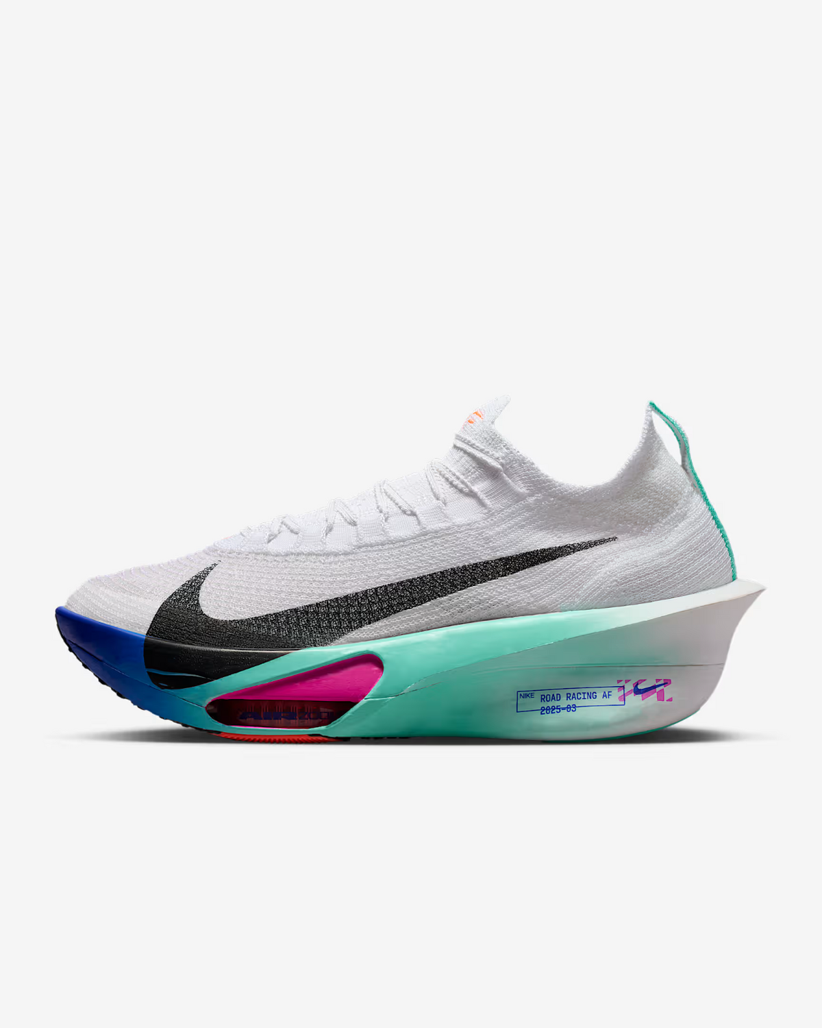 FD8311-104 Nike Alphafly 3 Road Racing Shoes White Hyper Turquoise (Men's)