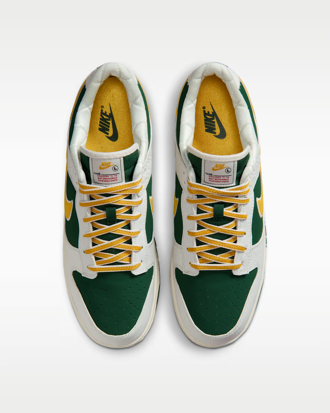IM4413-100 Nike Dunk Low Varsity Pack "Sail/Fir" (Men's)