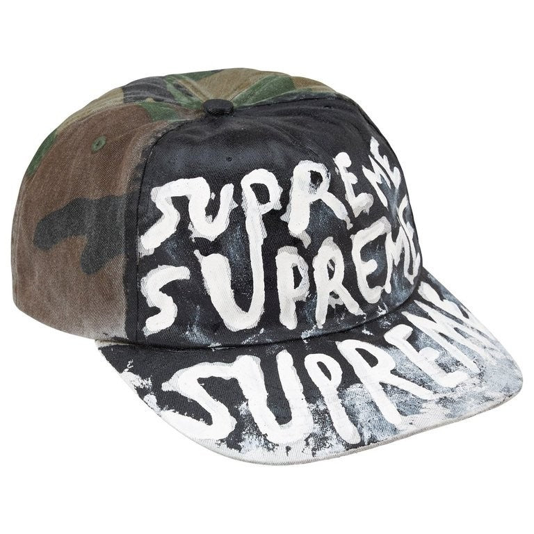 Supreme Painted 5-Panel Woodland Camo