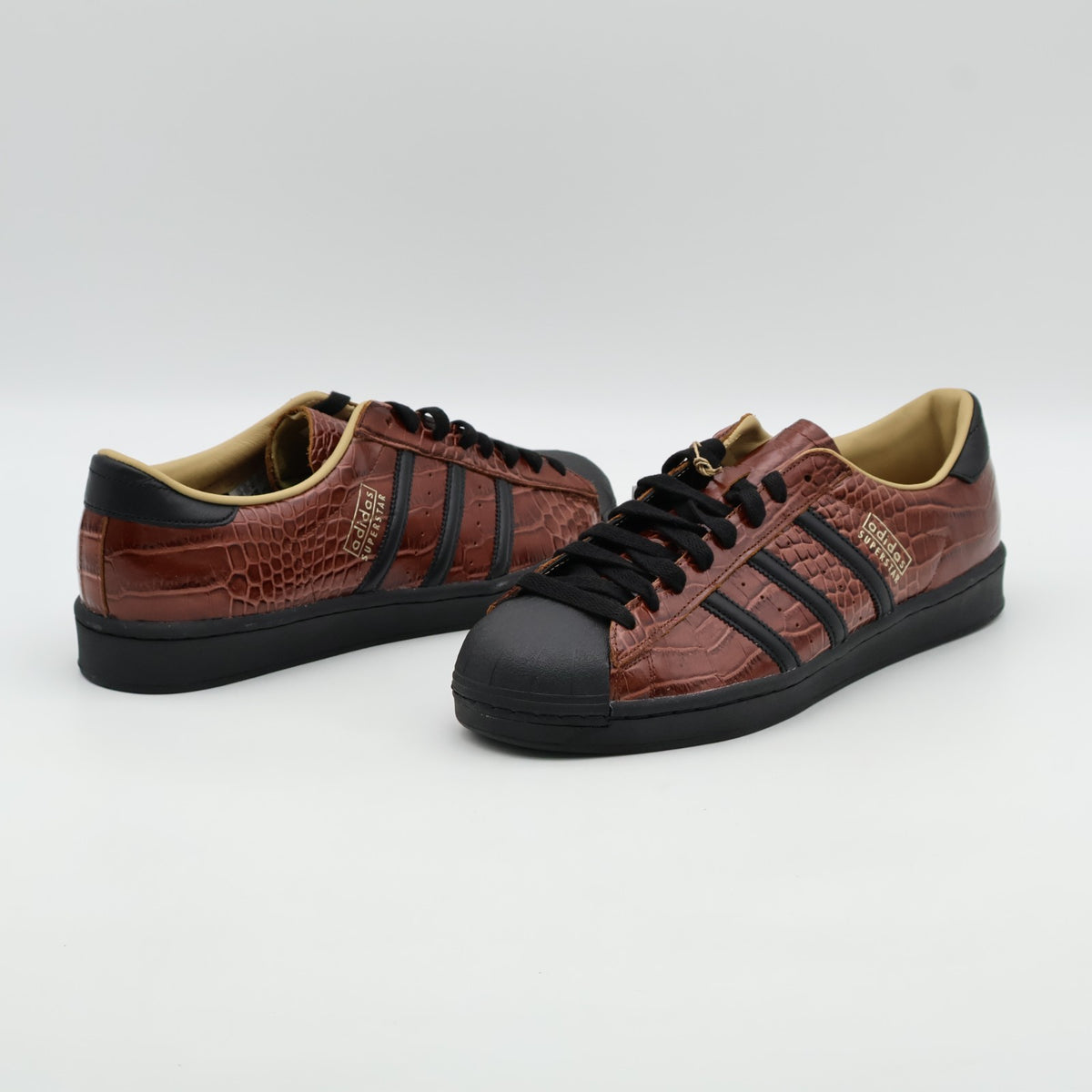 jq3258 adidas Originals Superstar Vintage Croc Fox Brown (Men's)