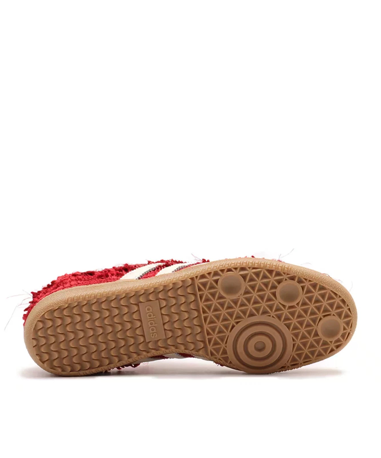 JP9281 Caroline Hu adidas Originals Samba Power Red Cream White Shado (Men's)