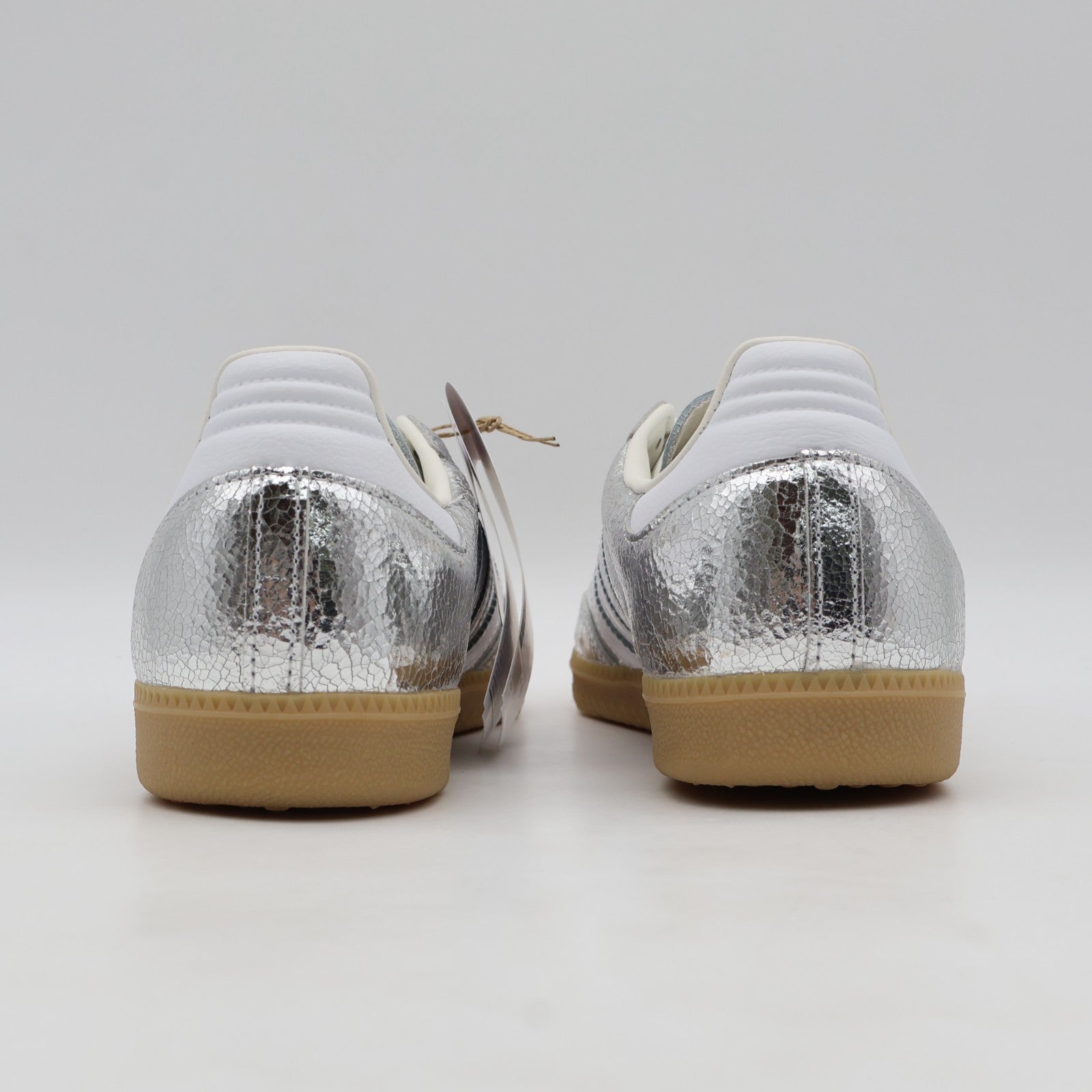 JR0035 adidas Originals Samba OG Metallic Silver (Women's)