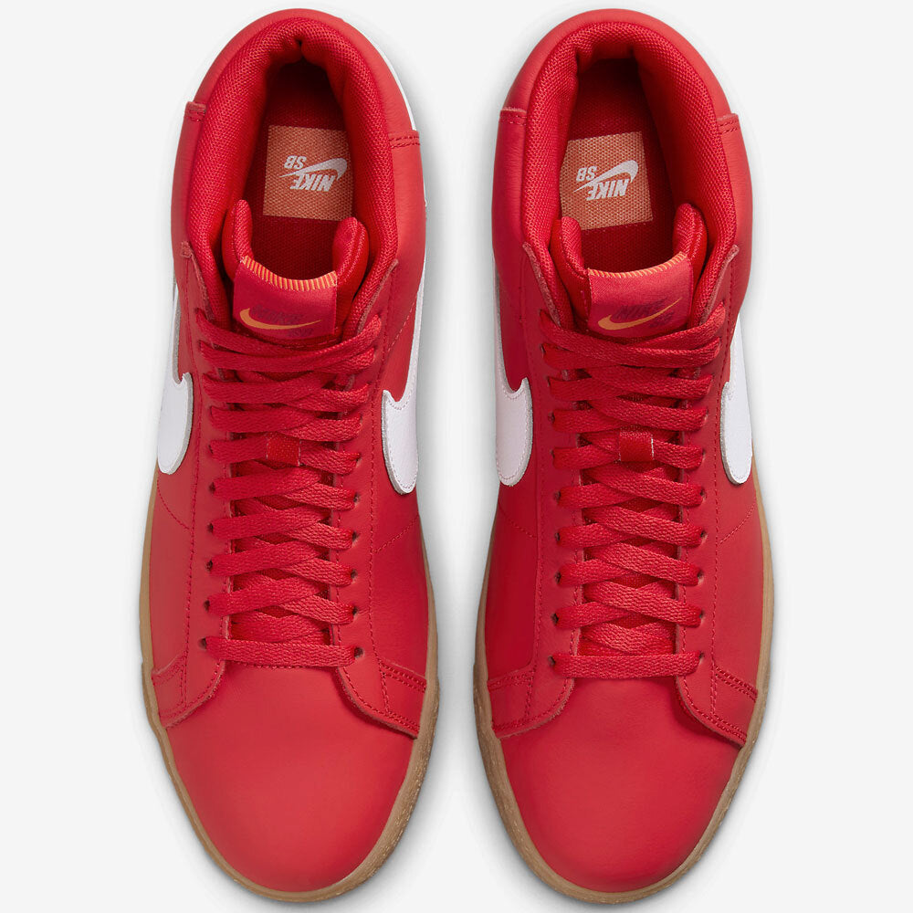 FJ1680-600 Nike SB Blazer Mid ISO Orange Label University Red Gum (Men's)