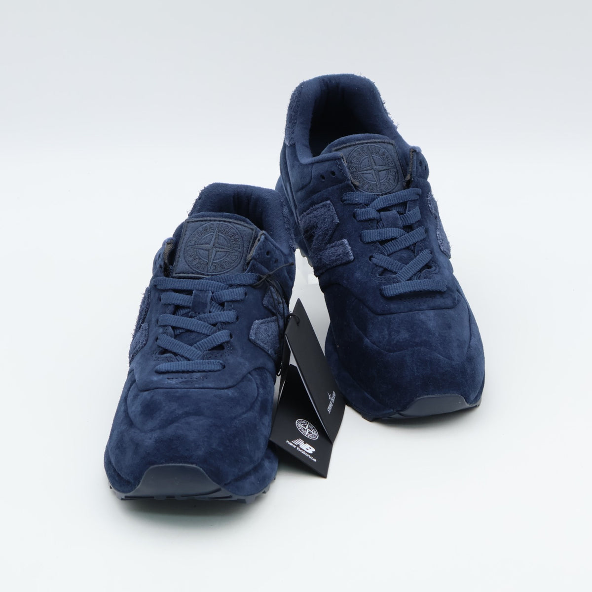 U574BSSB Stone Island New Balance 574 Legacy Ghost Slate Blue (Men's)