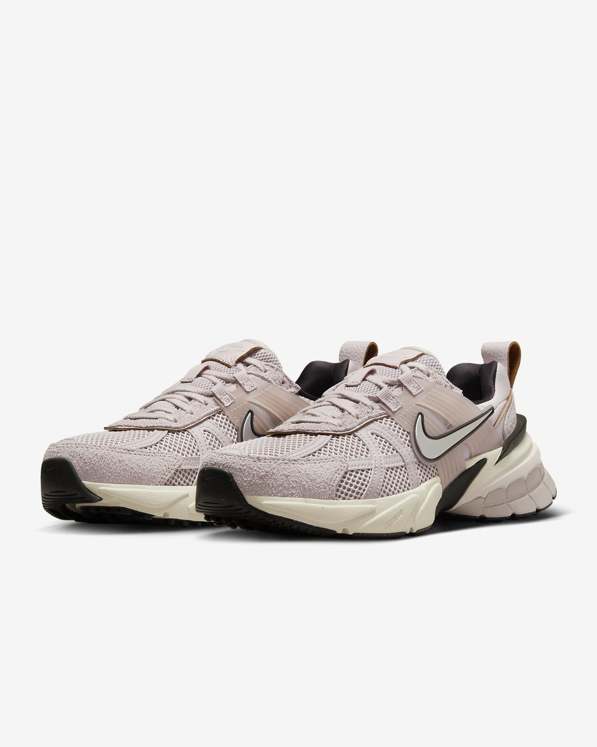 FN6703-001 Nike V2K Run Platinum Violet Light Bone Black Chrome (Women's)