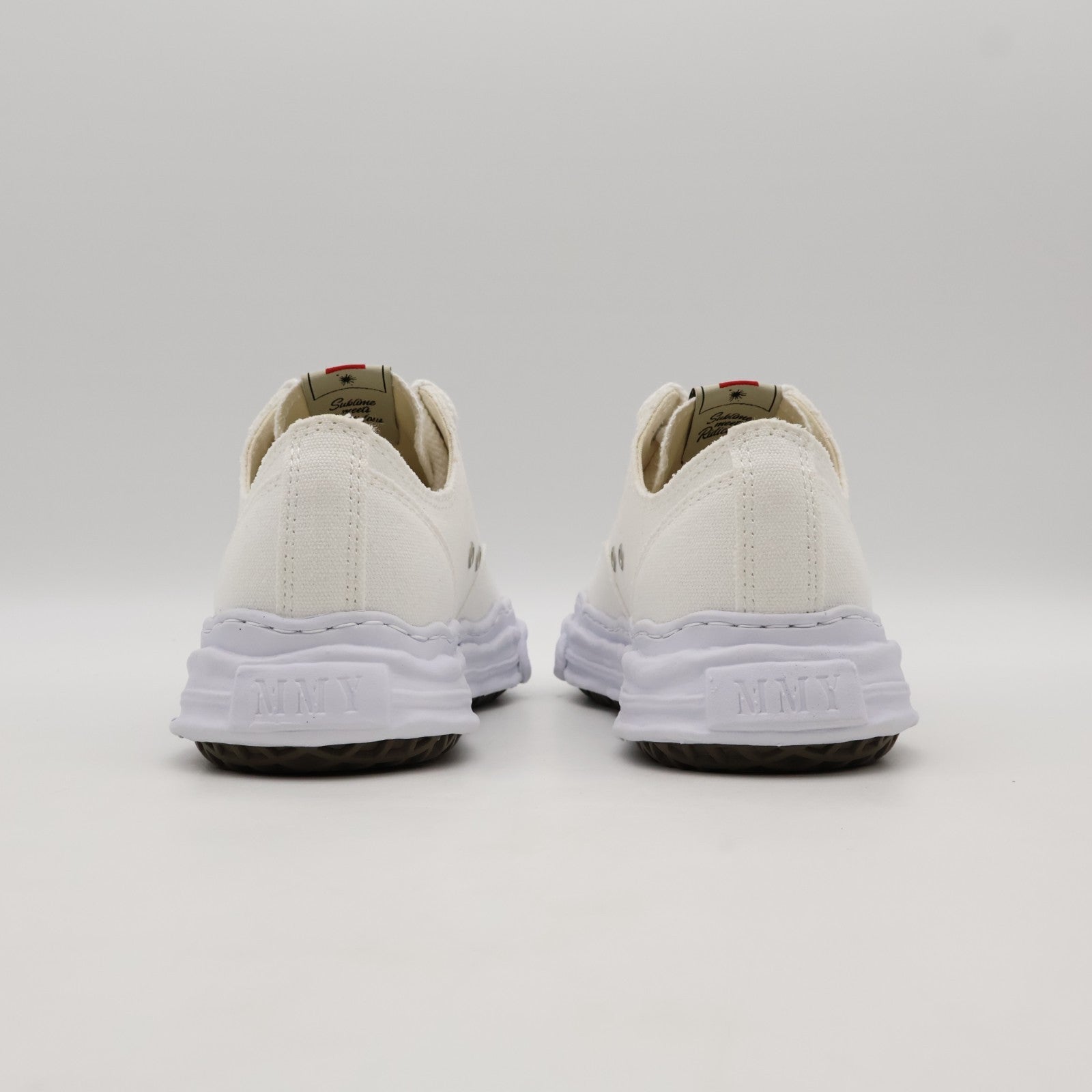 A05FW702-white Maison MIHARA YASUHIRO HANK Original Sole Canvas Low Cut (Men's)