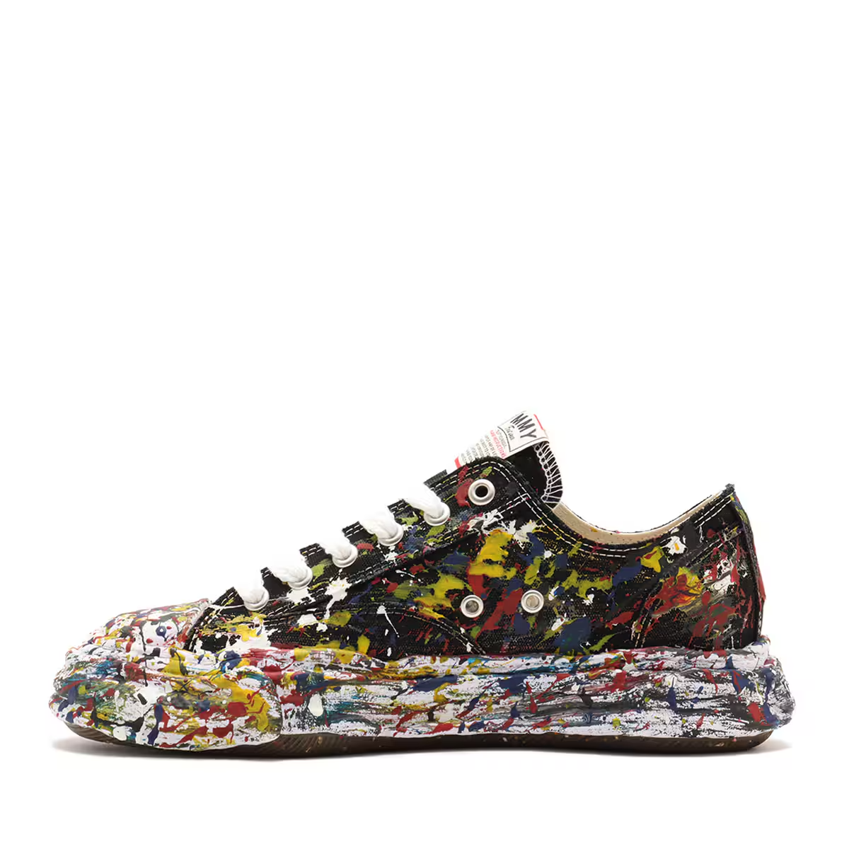A14FW725-BLACK Maison MIHARA YASUHIRO PETERSON23 OG Sole Sputtering Paint (Men's