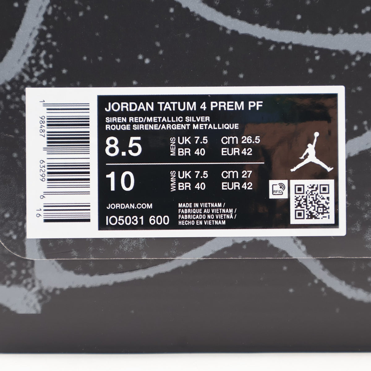 IO5030-600 Nike Jordan Tatum 4 Siren Red (IO5031-600) ( Men's )