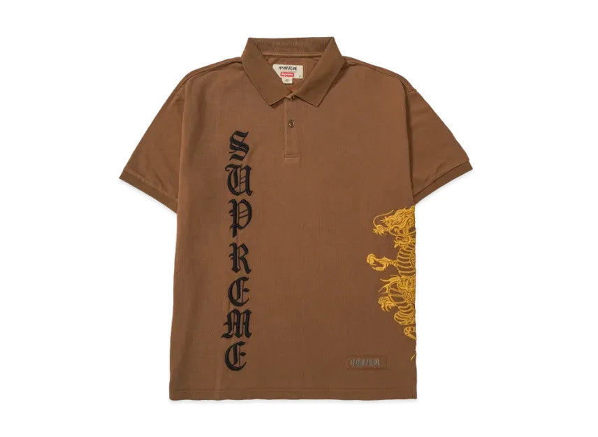 Supreme x The Great China Wall Dragon Polo "Brown"