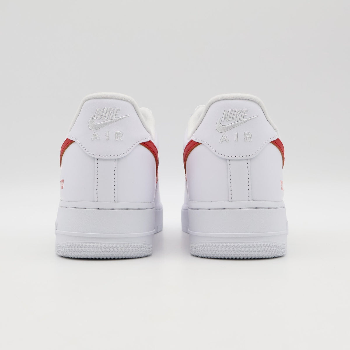 CU9225-101 Supreme Nike Air Force 1 Low China Exclusive White Speed Red (Men's)