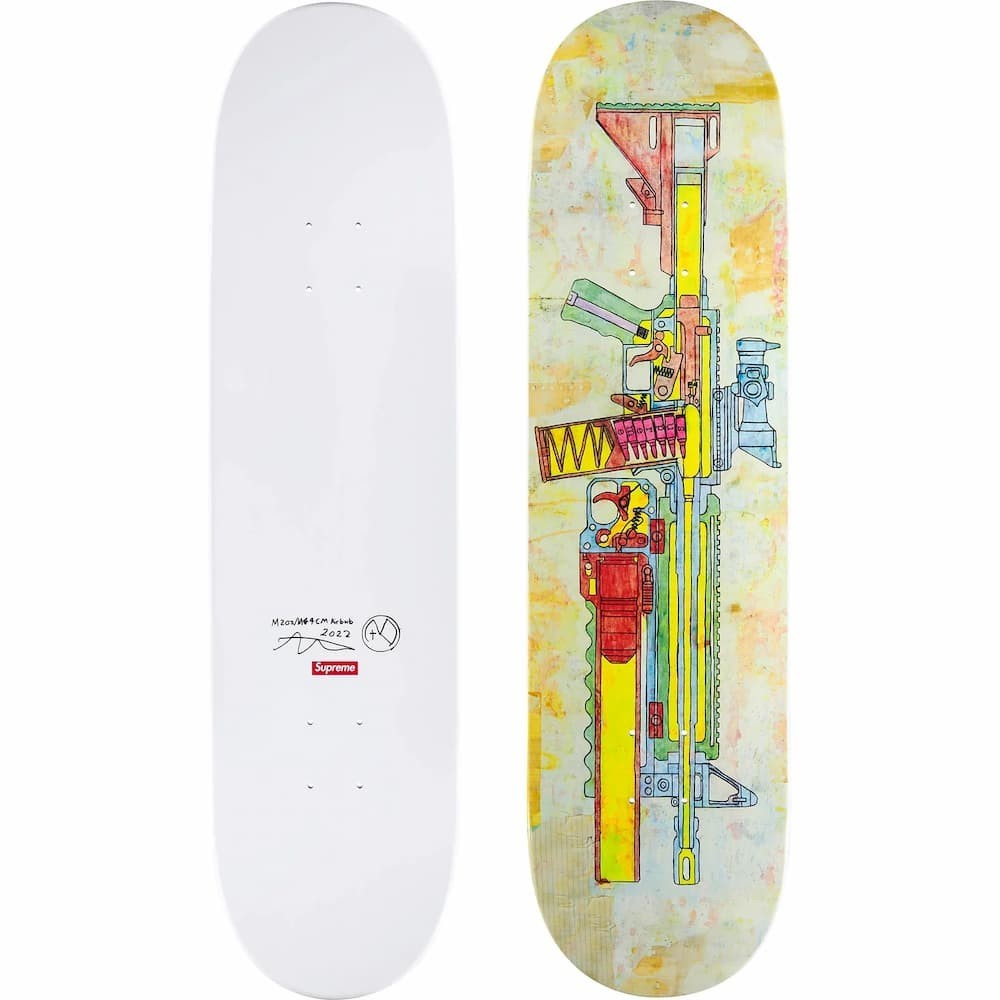 Supreme M4/M203 Skateboard Multicolor