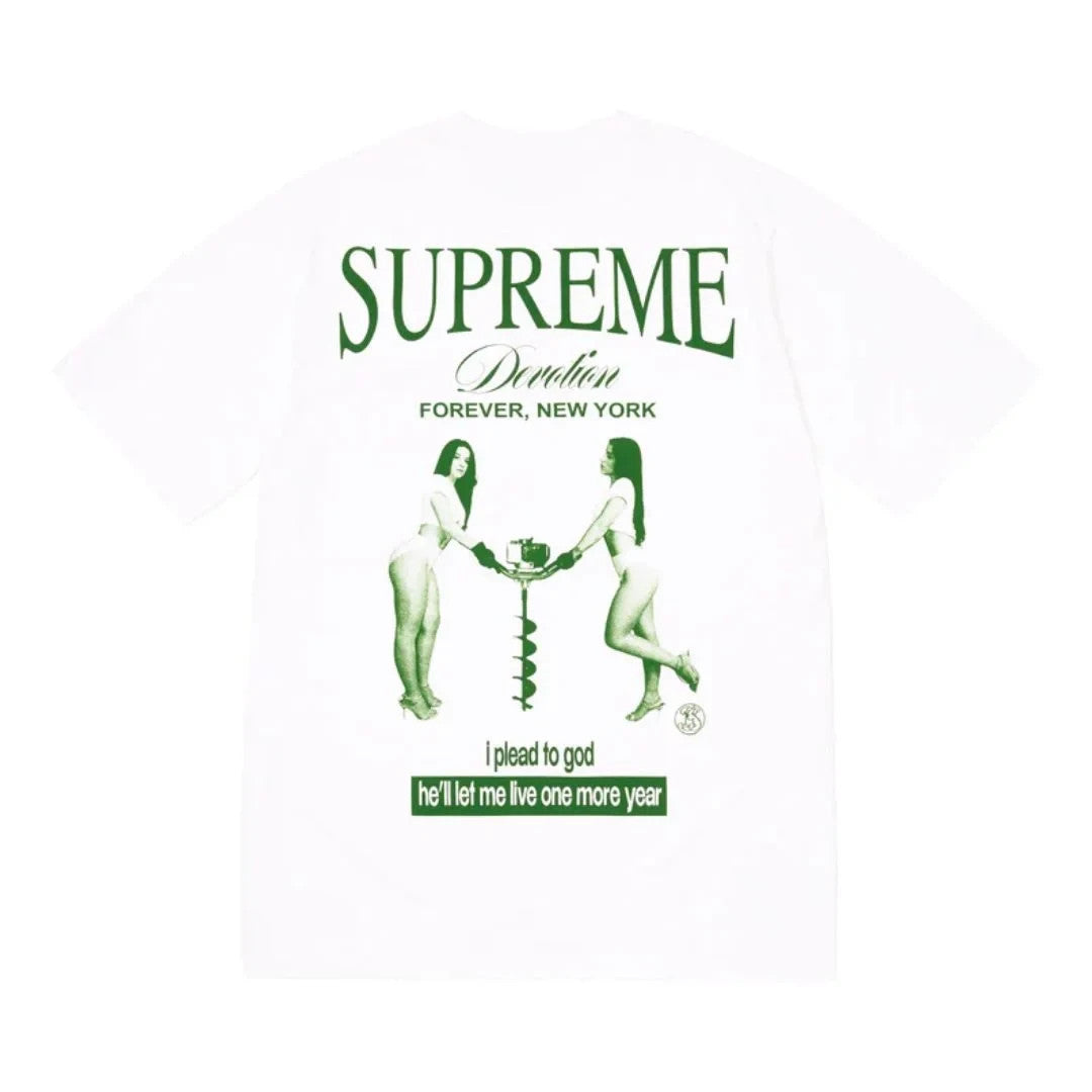 Supreme Devotion Tee White