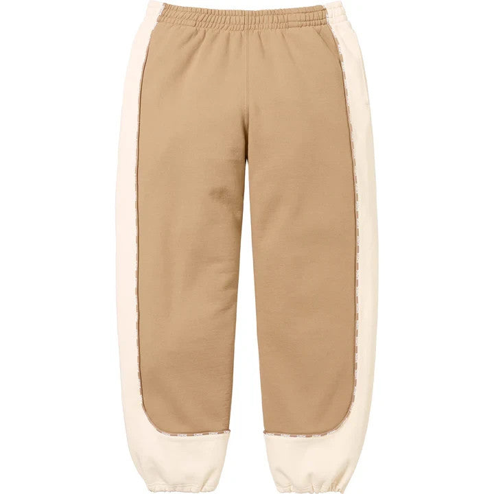 Supreme Piping Sweatpant Dark Tan