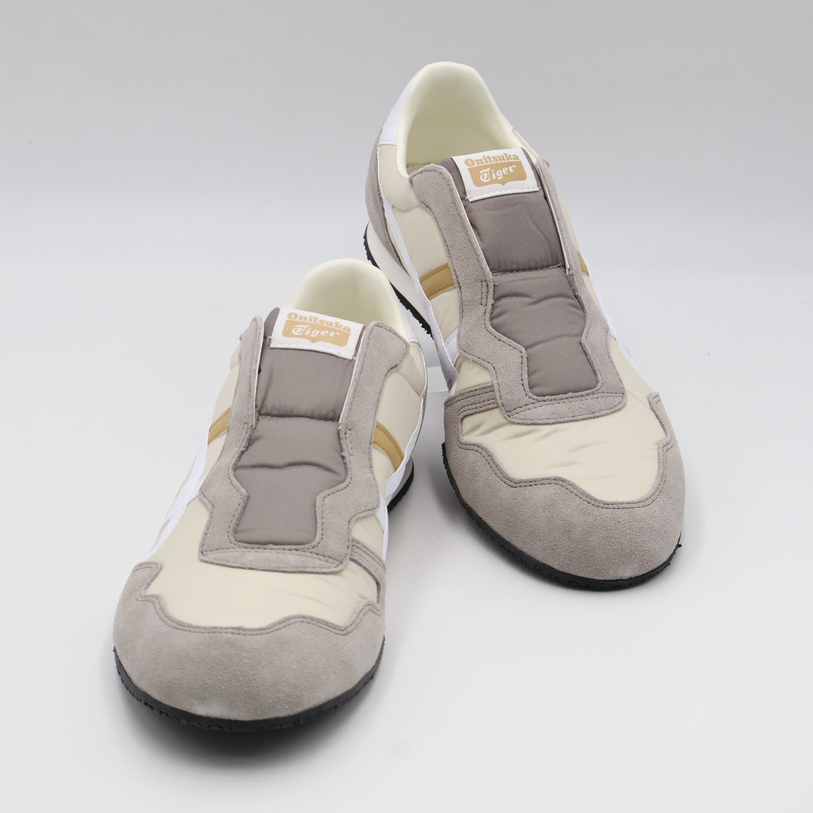 1183C615-200 Onitsuka Tiger Serrano Slip-On Birch/White (Men's)