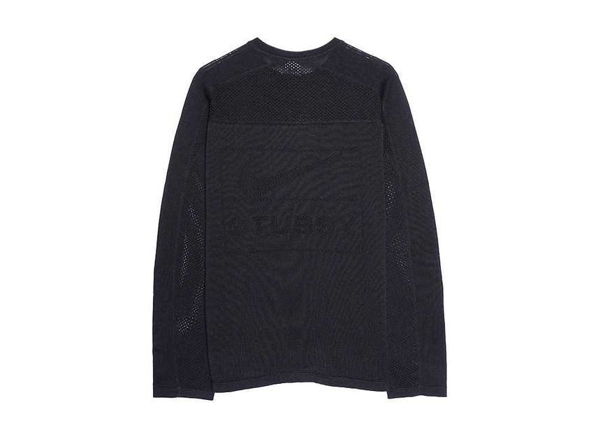 HF3898-010 Stussy Nike U NRG LS Knit Jersey Black