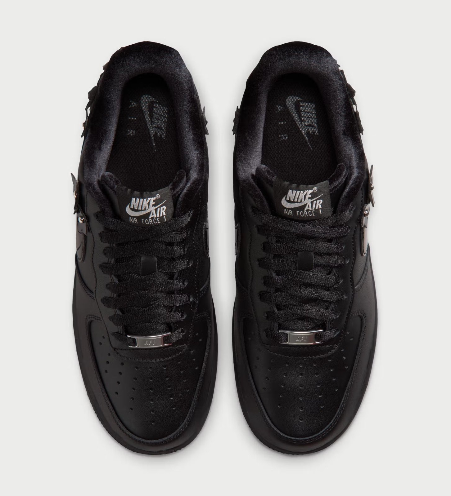 IR8637-001 Nike Air Force 1 '07 Floral Pack "Black" (Women's)