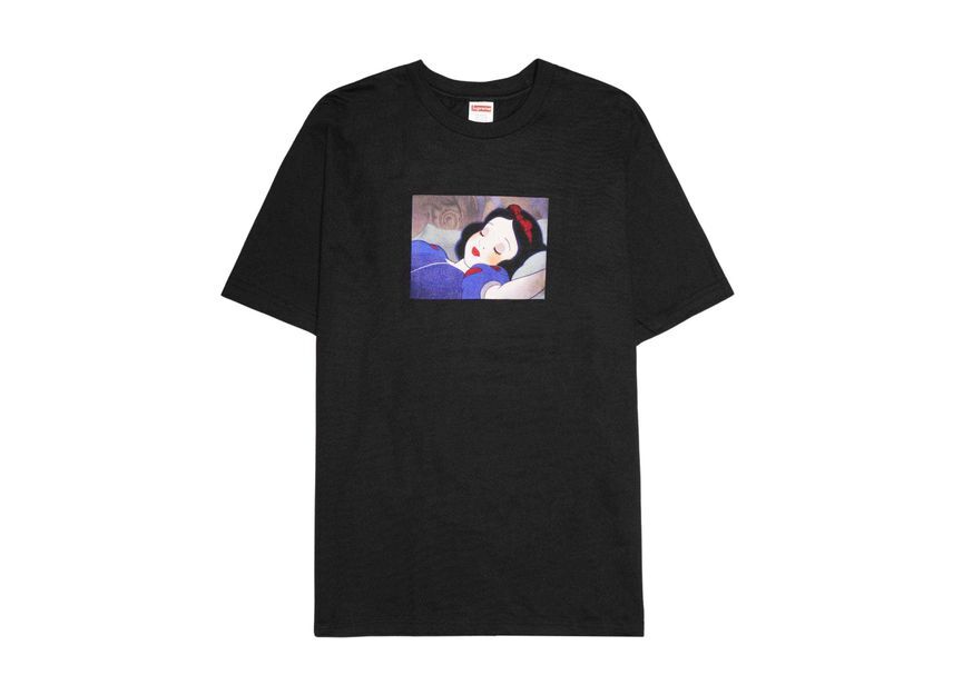 Supreme Snow White Tee Black