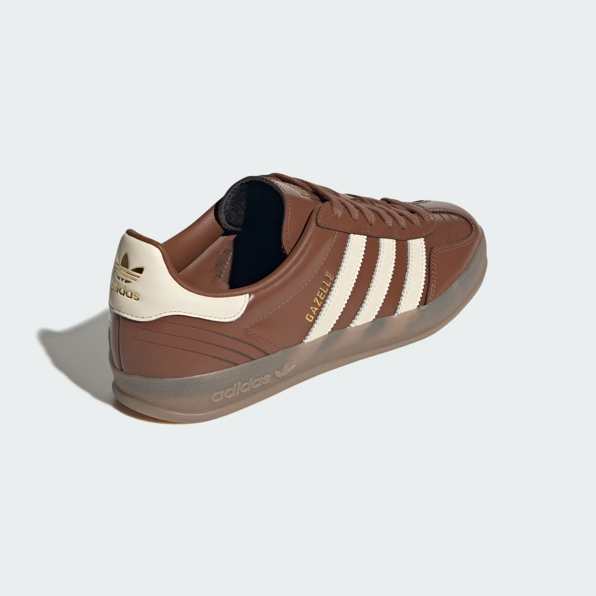 IH9680 Adidas Gazelle Indoor "Preloved Brown/Wonder White" (Men's)