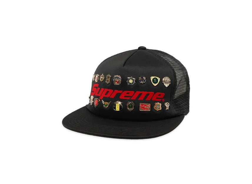 Supreme Pins Mesh Back 5-Panel "Black"