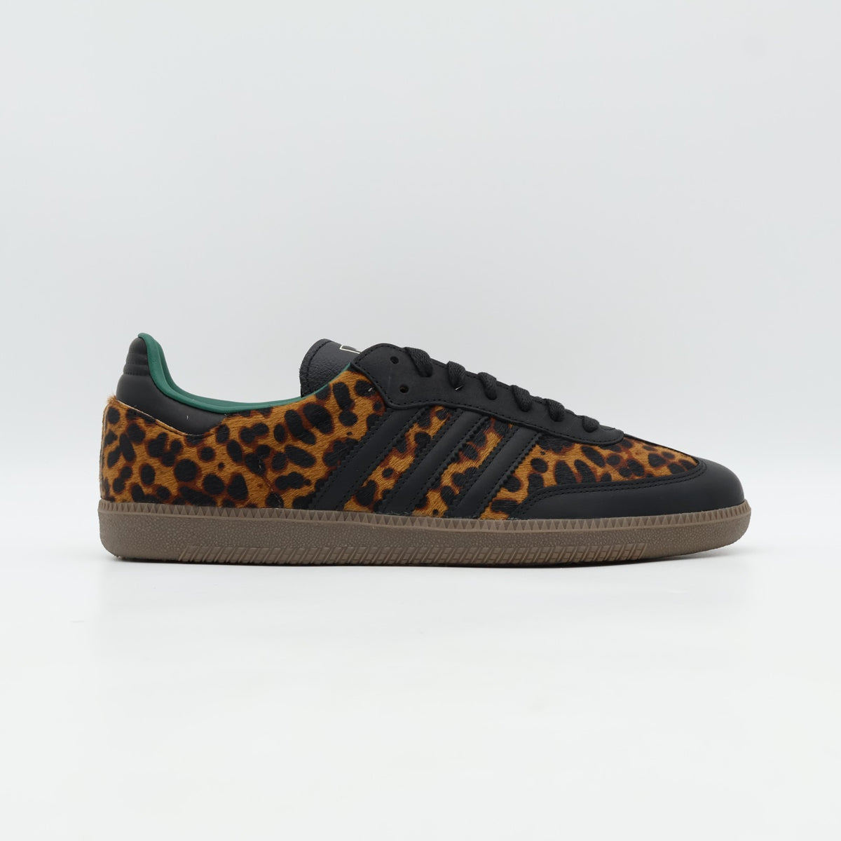 JI2735 adidas Originals Women's Samba OG Leopard Collegiate Green (Women's)