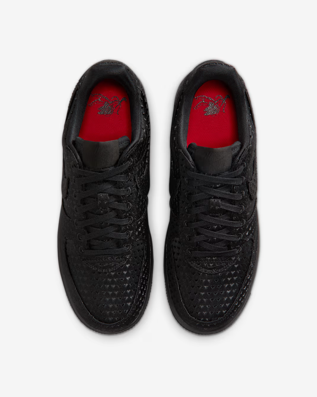 IQ9965-001 Nike Air Force 1 Low Valentineâs Day Triple Black (2026) (Women's)