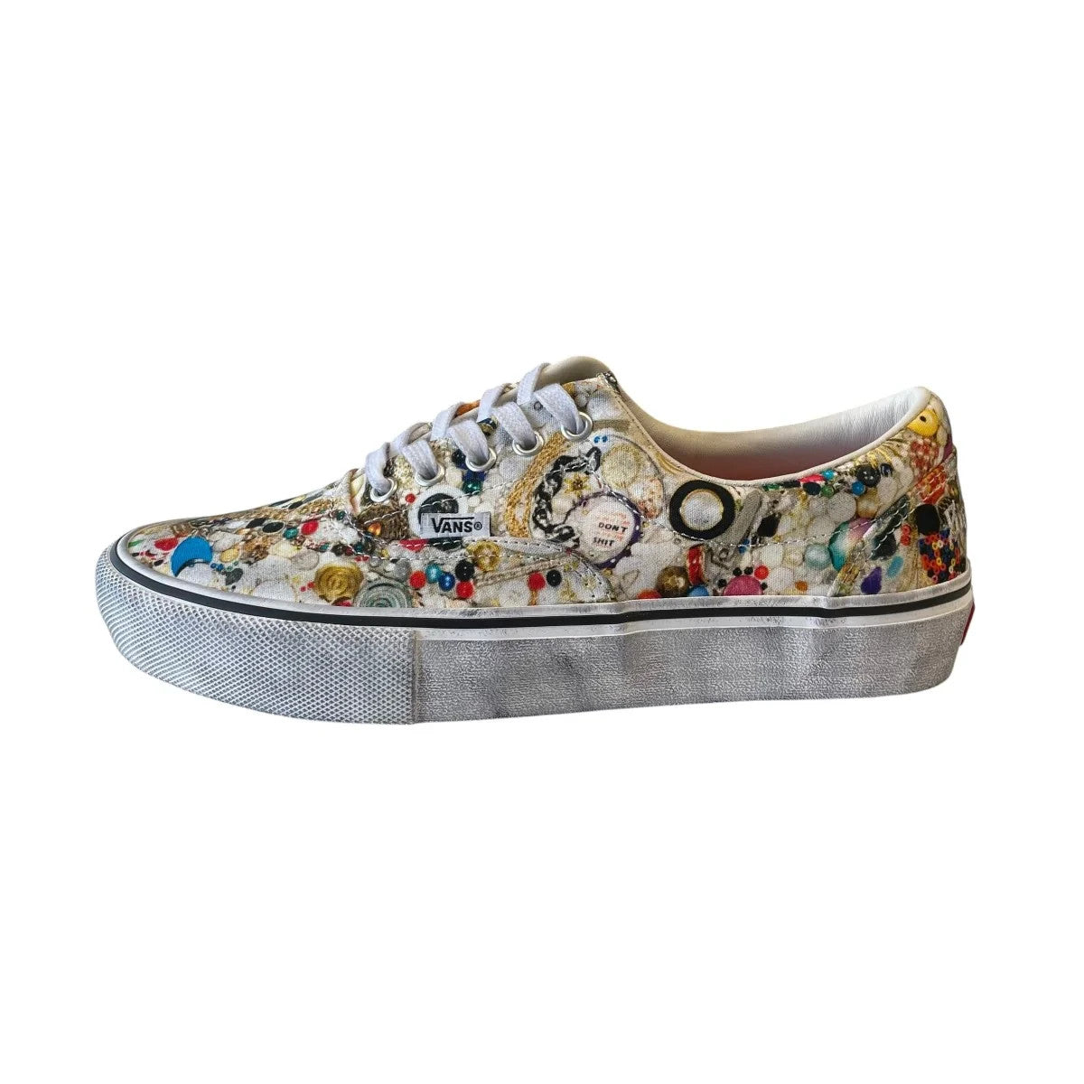 VN00110ANTR Supreme Ã Mike Kelley Ã Vans Era "White" (26SS Week8)
