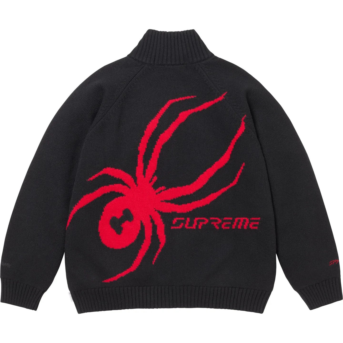 Supreme Spyder WINDSTOPPER Zip Up Sweater Black