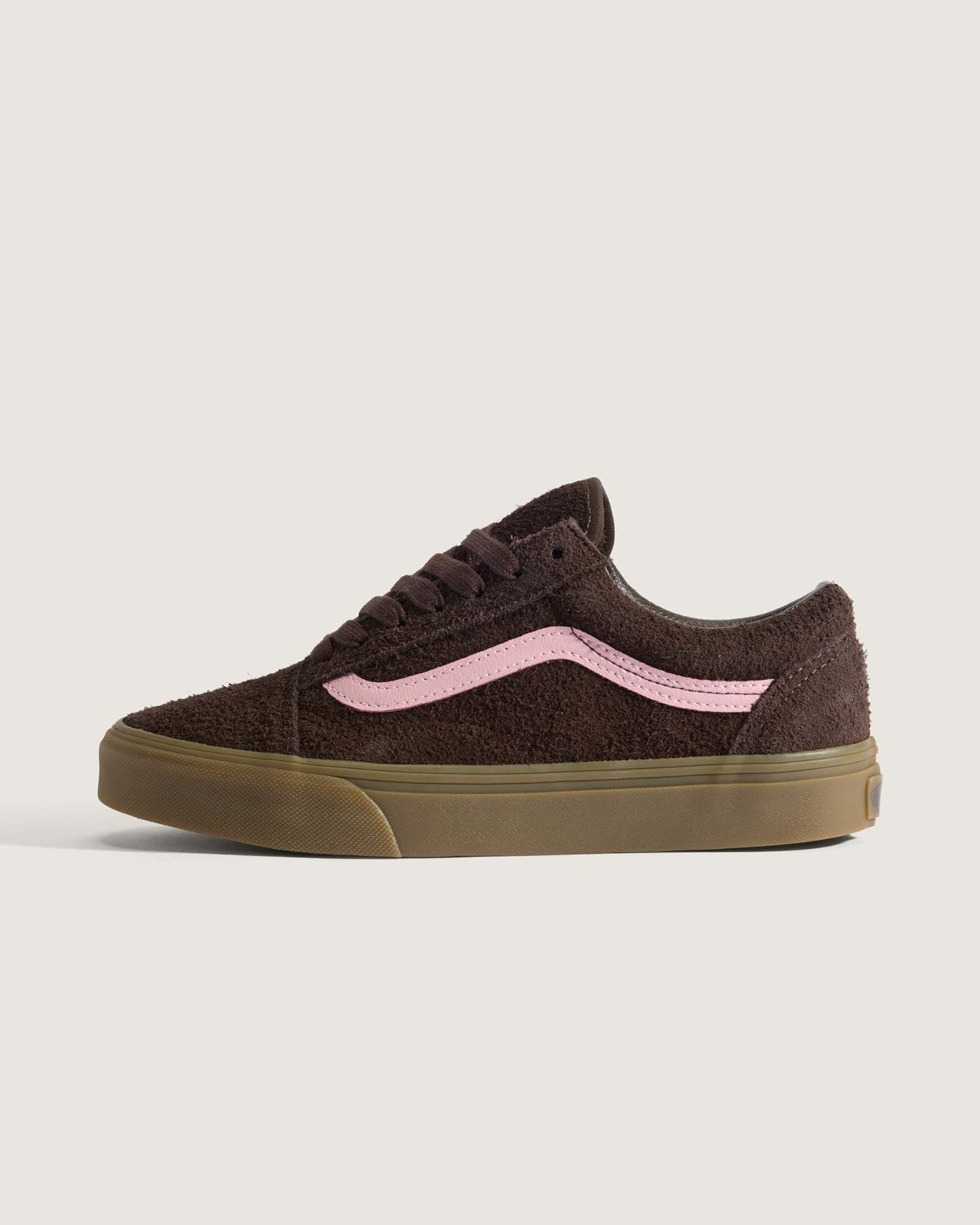VN000E9TRPK Vans Old Skool Hairy Suede Brown Pink (Men's)