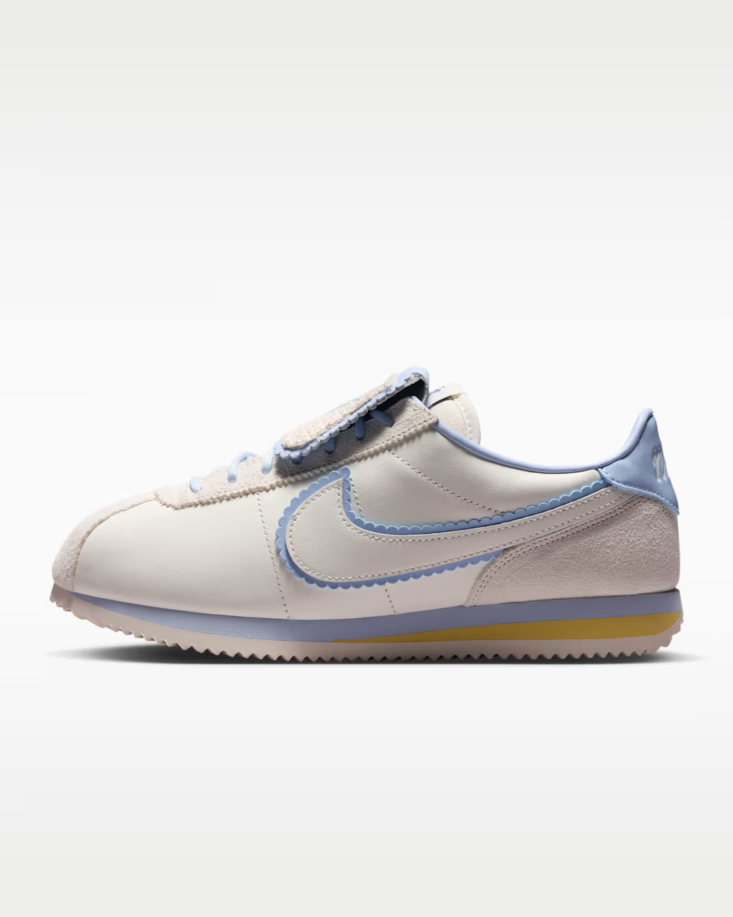IW6363-117 Nike Cortez Sail Hydro Blue (Women's)